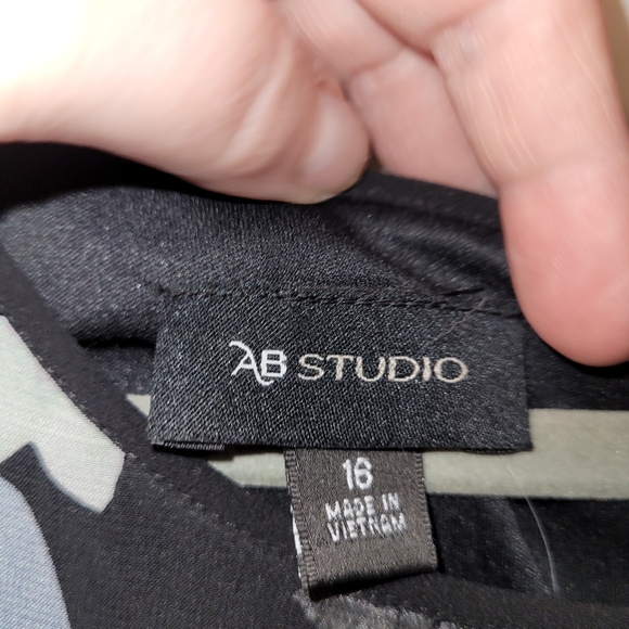 AB Studio Floral dress size 16 - Picture 6 of 8